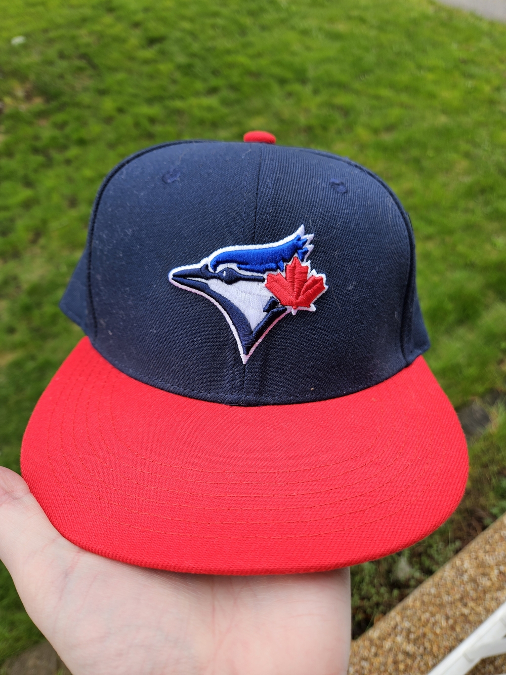 MLB Toronto Blue Jays Navy & Red Baseball Cap